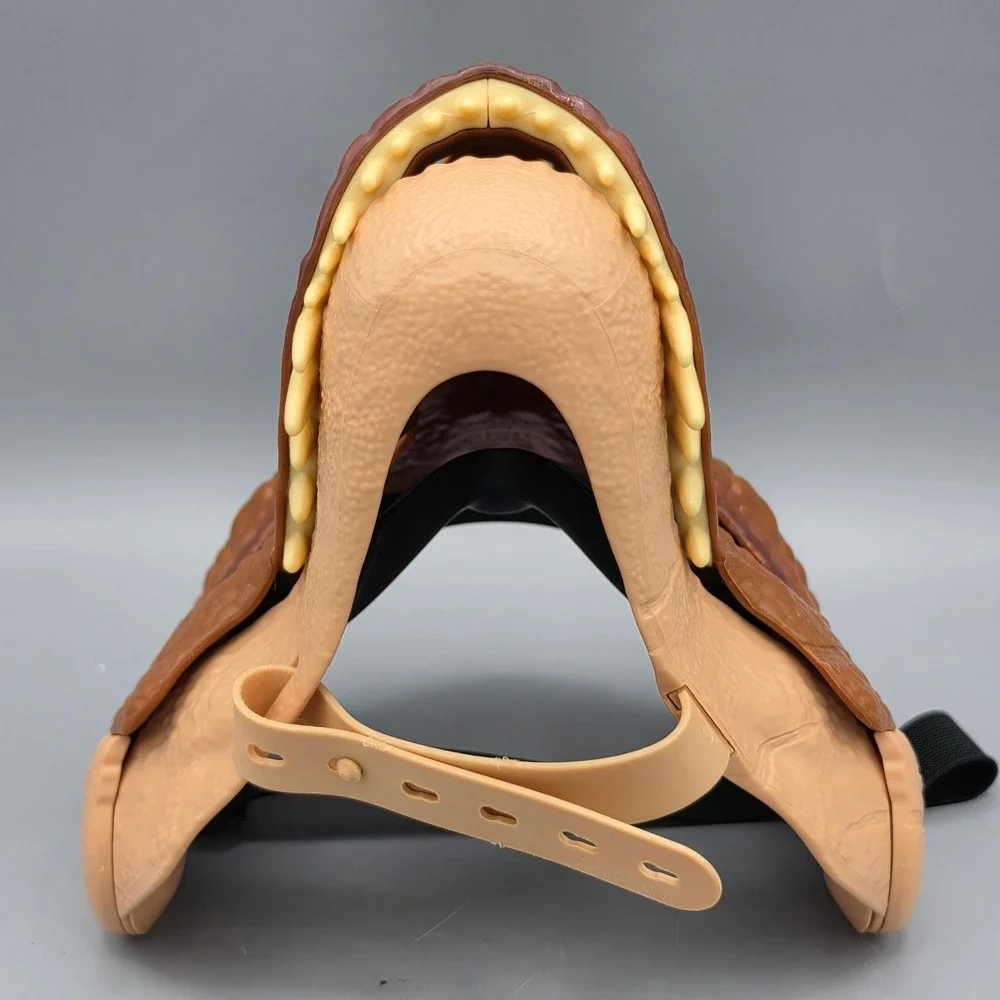 Mattel Mask Unisex OS Brown Jurassic World T-Rex Dino Head Costume Toy Accessory